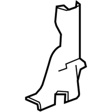 Jeep 5KP70XDVAC MOLDING B Pillar 2-Door Lower