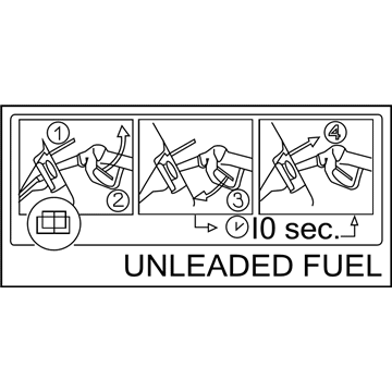 Jeep 68201870AA LABEL Fuel