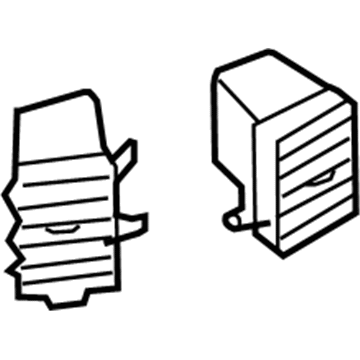 Dodge 1QY57DX9AG OUTLET Air Conditioning & Heater Outer