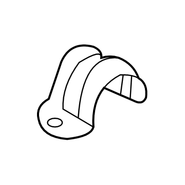 Jeep 68370016AA RETAINER Stabilizer Bar Bushing