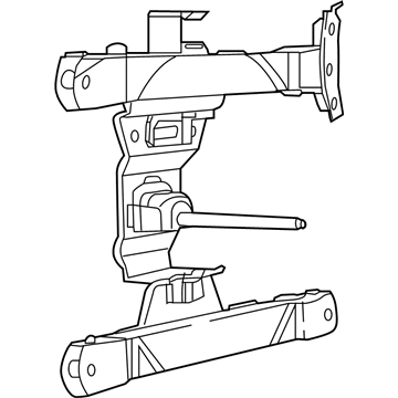 Chrysler 68233999AF BRACKET Spare Tire