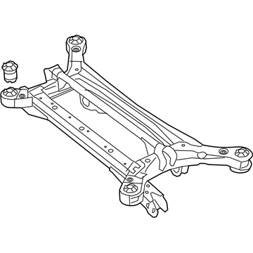 Chrysler 68261559AF CRADLE Rear Suspension