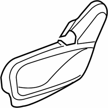 Mopar 5RT02DX9AB Shield Seat Inboard 5RT02DX9AB Mopar Shield Seat Inboard Illustration 1 of 1