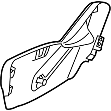 Mopar 5RT00DX9AB Shield Seat Outboard