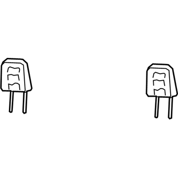 Mopar 6KJ21TX7AB Headrest Rear