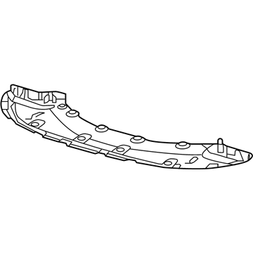 Chrysler 68273160AE BELLY PAN Extension Front Fascia Close Out