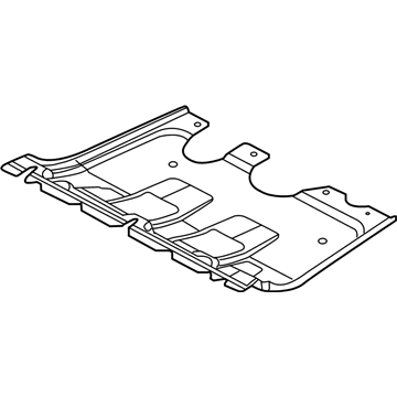 Mopar 68307352AA Skid Plate Front
