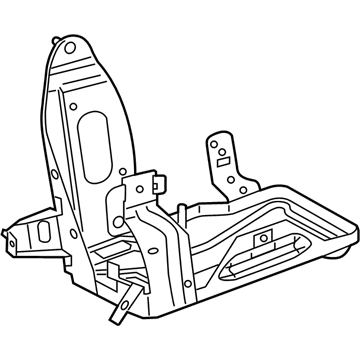 Mopar 68324698AA Tray Battery 68324698AA Mopar Tray Battery Illustration 1 of 1