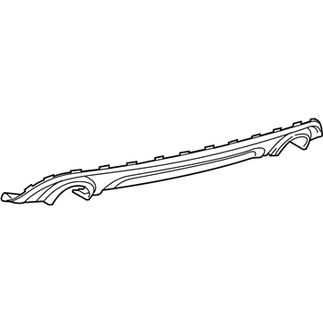 Dodge 68225383AA VALANCE Rear