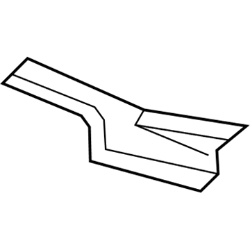 Mopar 1SL49DX9AA Molding Door Sill