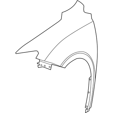 Chrysler 68234011AC FENDER Front