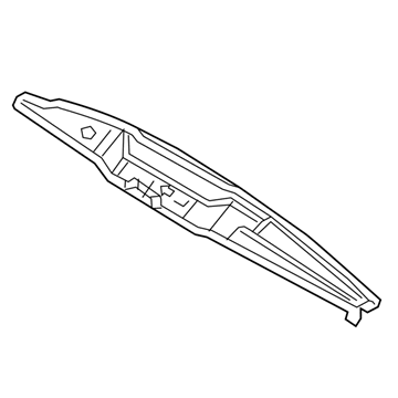 Chrysler 68225662AC SILENCER Fender to Hinge Pillar