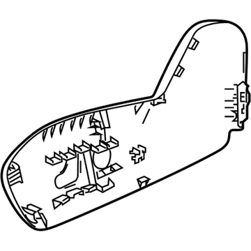 Jeep 1XM97DX9AD SHIELD Seat Outboard