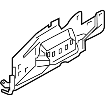 Jeep 68271741AA BEAM Inner Load Path