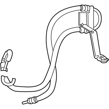 Jeep 52088714AF HOSE Power Steering Pressure