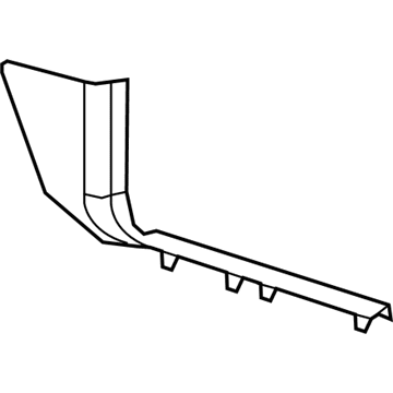 Ram 1DX68DX9AC PANEL Scuff Front