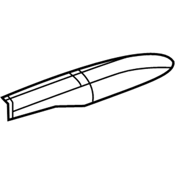 Mopar 68228328AC Cover Side Rail Rear