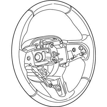 Chrysler 5ZC02DX9AC WHEEL Steering