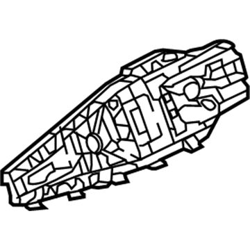 Jeep 68242310AC BRACKET Door Handle