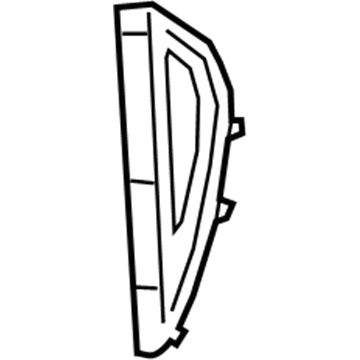 Jeep 6AA89TX7AB CAP Instrument Panel End Left Side