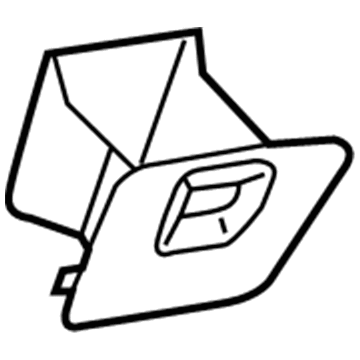 Mopar 1YR35DX9AD Bin Instrument Panel Driver Side Coin Storage