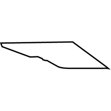 Jeep 1YQ70DX9AE GRILLE Speaker I/P Upper Retainer