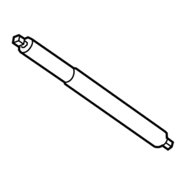 Jeep 55113632AB SUPPORT LIFTGATE GAS CYLINDER