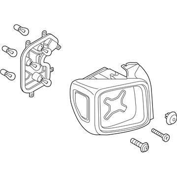 Jeep Renegade Tail Light - 68429836AA