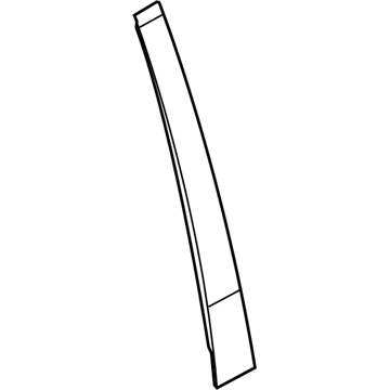 Ram 68351204AA APPLIQUE B Pillar Front