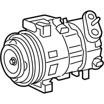 Dodge 68102839AD COMPRESSOR Air Conditioning