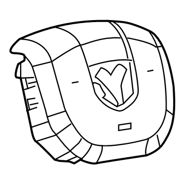 Mopar 6NL99LC5AB Air Bag Driver, Driver Side 6NL99LC5AB Mopar Air Bag Driver, Driver Side Illustration 1 of 1