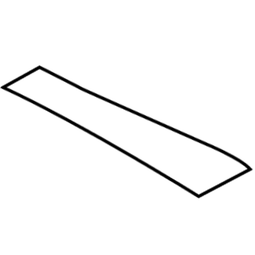 Mopar 68104490AA Foam Seat Back 68104490AA Mopar Foam Seat Back Illustration 1 of 1