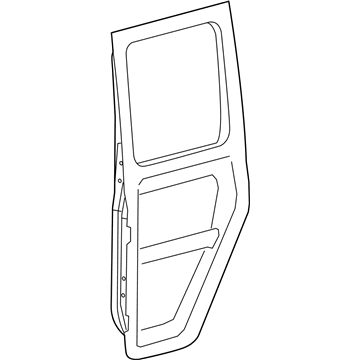 Jeep 68281042AD PANEL Door Outer Repair