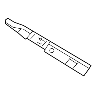 2023 Jeep Wrangler Door Seal - 68598911AB