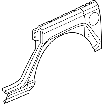 Jeep 68302717AC PANEL Quarter