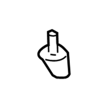 Dodge 1MV671D8AA BEZEL Lock Knob