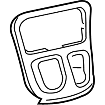 Mopar 68275449AA Bezel Instrument Panel Switch