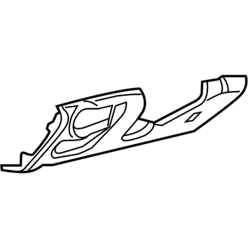 Chrysler 1UY38ML2AB COVER Steering Column Opening