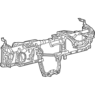 Chrysler 68104375AF REINFORCEMENT Instrument Panel