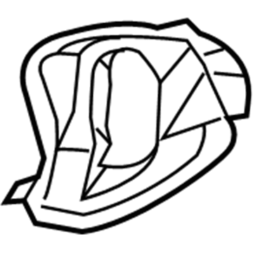Mopar 1UY47DX9AA Gap Hider Steering Column Shroud