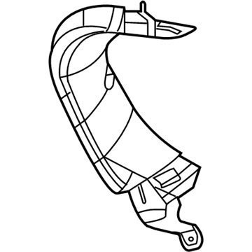 Jeep 6NL72DX9AA PANEL Liftgate Trim Upper Right