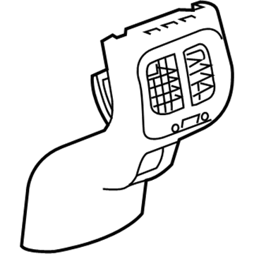 Jeep 5RM64DX9AA END CAP Console