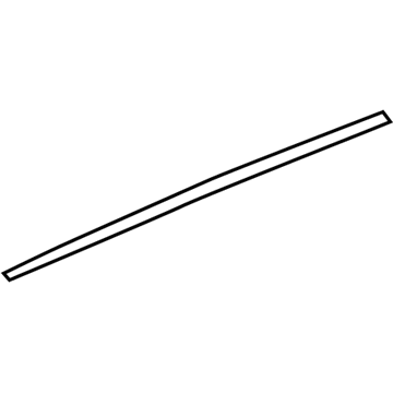 Jeep 68257472AC MOLDING Day Light Opening Rear Door