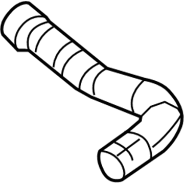 Jeep 68288296AB HOSE AND CLAMP Radiator Inlet