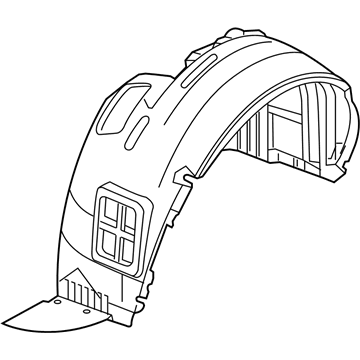 Ram 68266851AA SHIELD Splash Front