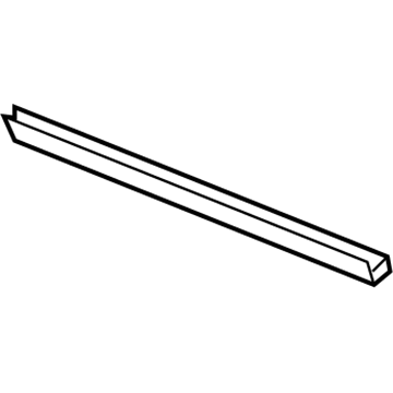 Dodge 57010350AA WEATHERSTRIP DOOR BELT OUTER Rear Door