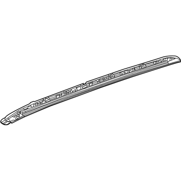 Jeep 5UR19RXFAB RAIL Luggage Rack Side