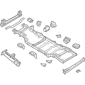 Jeep 52059738AK FRAME Chassis