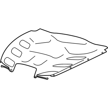 Mopar 68199796AA Silencer Hood