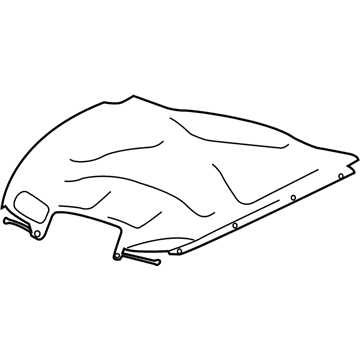 Mopar 68199795AA Silencer Hood